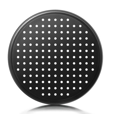 12 Inch Pizza Pan with Holes, Nonstick Pizza Tray for Oven, Round Perforated ...