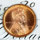 * 1909 VDB * PRISTINE+ BLAZING RED GEM BU MS LINCOLN WHEAT PENNY *