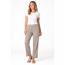 Alfred Dunner Gray Corduroy Pants Size 10 Narrow Wale Straight Leg