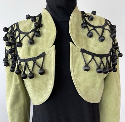 Jean-Claude Jitrois Suede Bolero