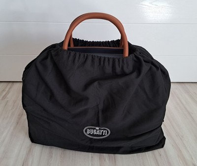 ORIGINAL Bugatti Chiron Schedoni Weekender Koffer Tasche Kofferraum HANDMADE