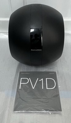 BOWERS & WILKINS PV1D 400-Watt Powered Subwoofer Matte Black| WORKS GREAT!