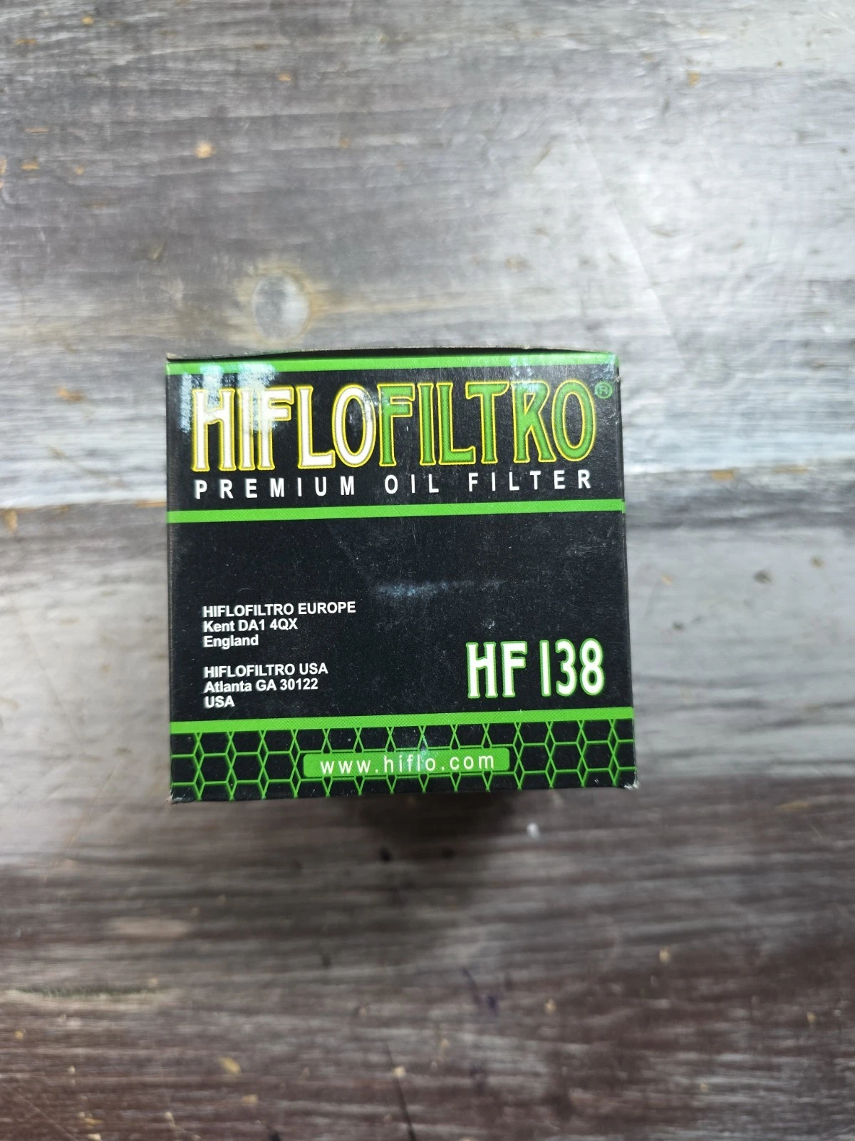 HiFlo Oil Filter HF138 Suzuki Arctic Cat