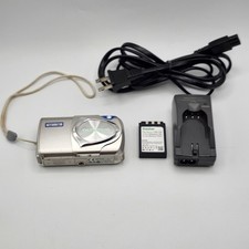 Olympus Stylus 300 Digital Camera 3.2MP 3X Optical Zoom w/ Charger New Battery