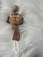Plushie Lion Pacifier Clip To Secure Dummy’s To Babys Clothing, Car Seats Etc