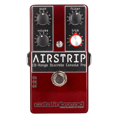Catalinbread Airstrip Console Pre Preamp Pedal - Red