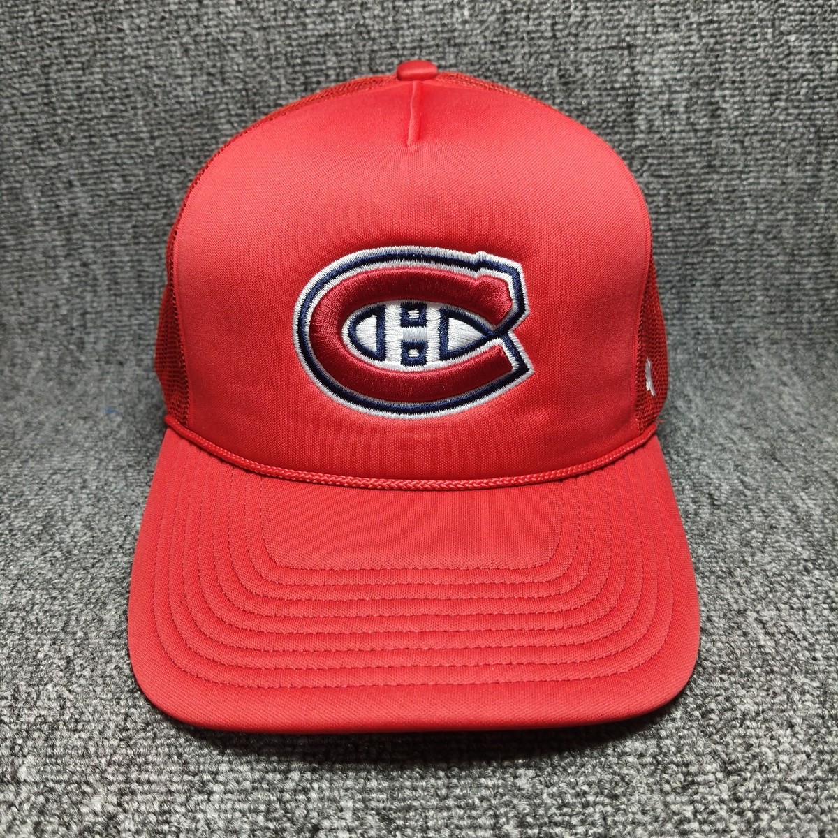 '47 Brand Montreal Canadiens NHL Red Trucker Snapback Hat Cap