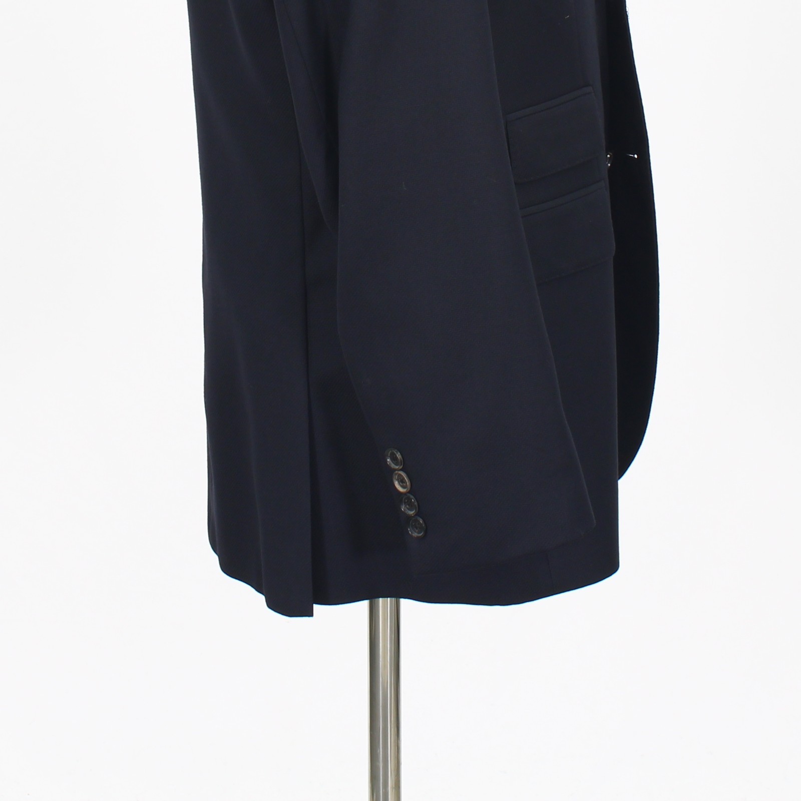 Hugo Boss 42R Navy Sport Coat Blazer Jacket Solid 2-Button Wool thumbnail 6