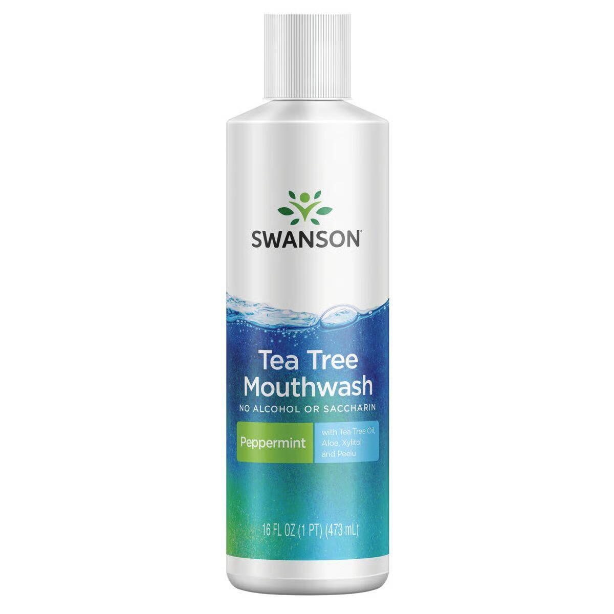 Ополаскиватель для рта Swanson Tea Tree - Мята перечная 16 жидких унций 3090₽