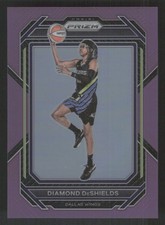 2023 Panini Prizm WNBA #119 Diamond DeShields Purple #/149