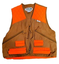 Scheels Outfitters Hunting Shooting Vest Men’s XL Blaze Orange Upland Bird Vest