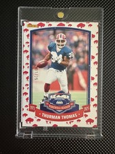 Thurman Thomas Panini Buffalo Bills Farewell Season Throwback Logo Card /25 🏈