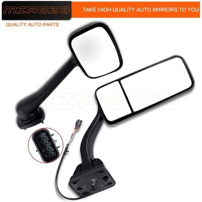 MIROZO Fits Freightliner Cascadia Driver Side Mirror Manual and Power Heated