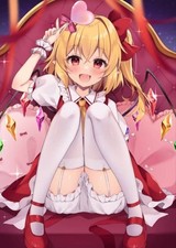 Touhou Project Flandre Scarlet A4 Clear File