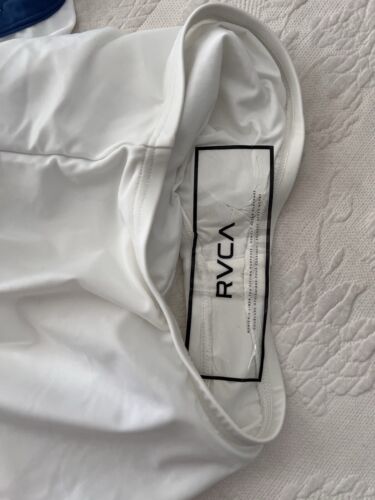 RVCA THROWBACK One Piece Swimsuit Open Back RETRO TOMBOY Woman’s Small - Picture 17 of 19