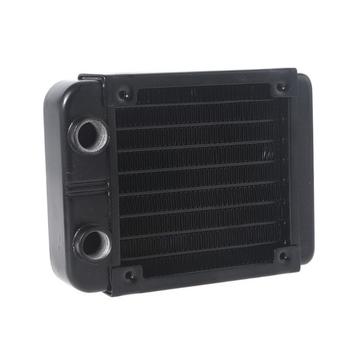Multi-Port G1/4 Thread Aluminum Radiator 90mm For Computer Water Cooling System - Afbeelding 6 van 8