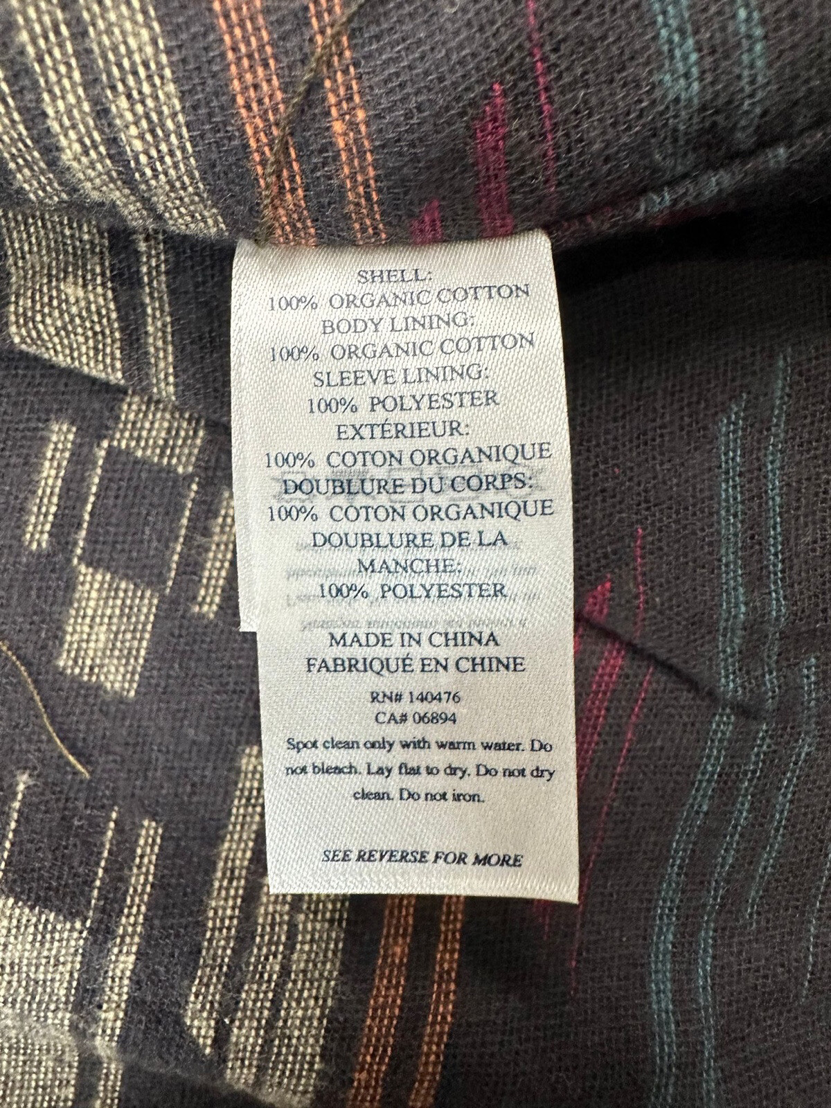 NWT FAHERTY MENS JACKET M AZTEC BLANKET LINED WAXED 4PKT JKT COE CONTRY OLIVE