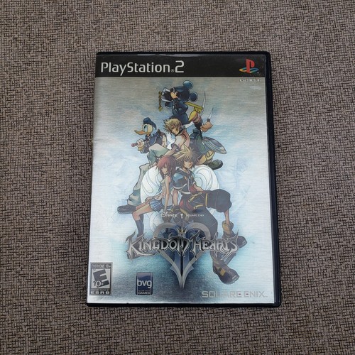 Kingdom Hearts (PS2, 2002) Playstation 2 CIB Black Label Tested - Picture 2 of 9