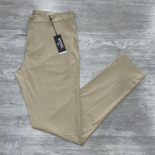 Rhone Men’s 36x36 Commuter Pants Performance Slim Chino Office Stretch Golf NWT
