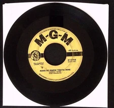 CONWAY TWITTY THE STORY OF MY LOVE/MAKE ME KNOW YOU'RE MINE/M-G-VINYL 45 VG 37-9