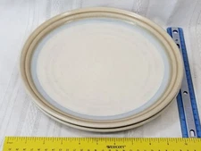 2 Noritake Painted Desert #8603 Stoneware Dinner Plates 10 1/8"