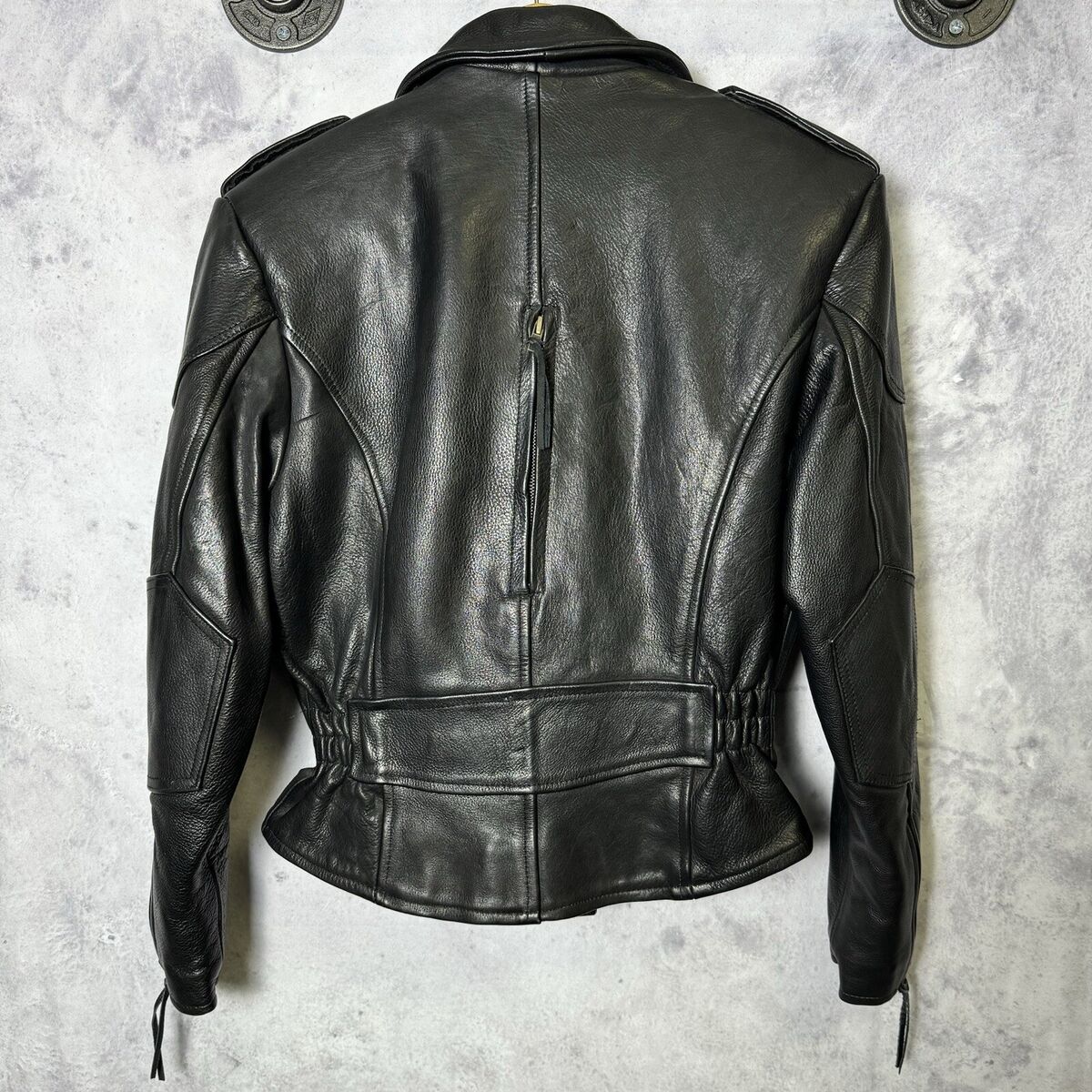 Vintage Hudson Leather Jacket Womens XS (FITS BIGGER) 3M Vintage Hudson Leather Jacket Womens XS (FITS BIGGER) 3M