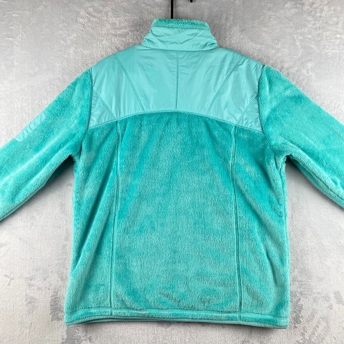 Nike ACG Jacket Womens Large Blue Green Teal Sherpa Fleece Full Zip Lined - Picture 9 of 12