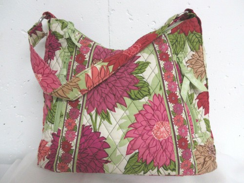 Bolso de Hombro Hobo VERA BRADLEY Rosa Verde Naranja HOLA DALIA - Imagen 11 de 11