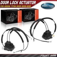 Front Side Door Lock Actuator Wo Power Door Locks For Nissan Titan 2005-2012 Front Side Door Lock Actuator Wo Power Door Locks For Nissan Titan 2005-2012