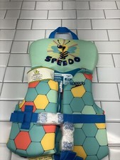 Speedo Infant PFD Life Jacket Vest - Bee Cool under 30 pounds 