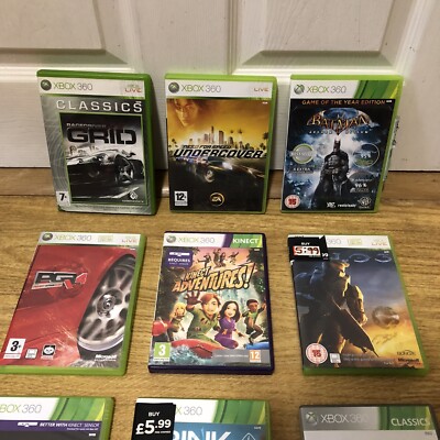 12 x Xbox 360 Games Bundle - Need For Speed & More *Not
