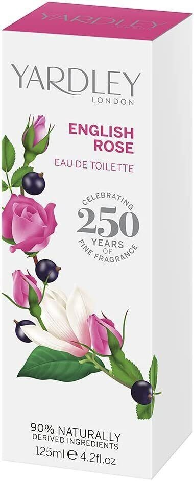 Yardley London English Rose Eau de Toilette 125ml EDT Spray - Main Image