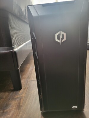 Cyberpower PC Case With Power Supply And 2 Corsair Cooling Fans And 1 Phanteks.