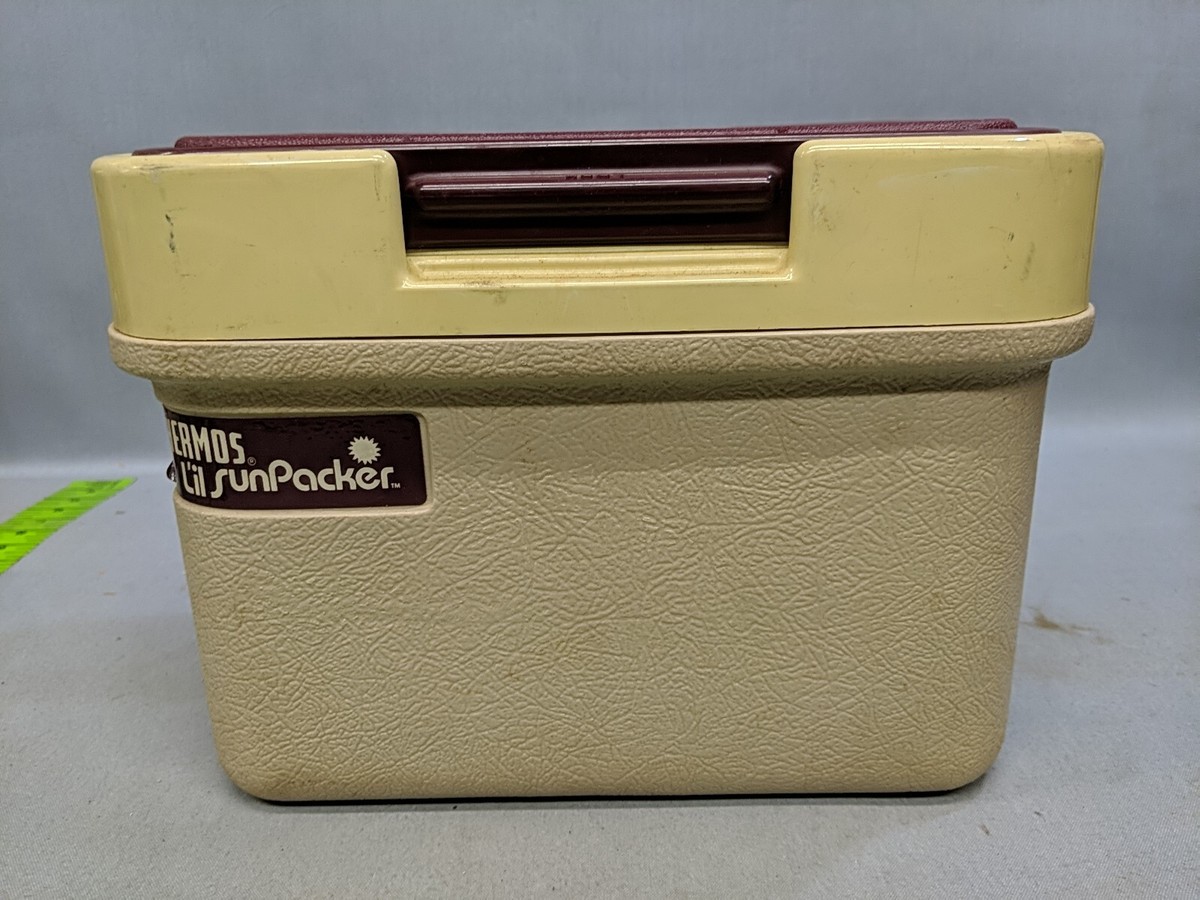 Rare Vintage Thermos Lil Sunpacker Cooler 6.5 qt Model 7710