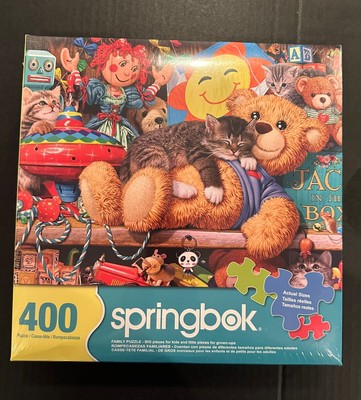 Springbok's 400 Piece Jigsaw Puzzle Toy Cupboard - Made in USA