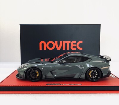 ミニカー 812 N-Largo by Novitec 1/18 Peako Novitec Ferrari 812 N-Largo Dark Red Limit