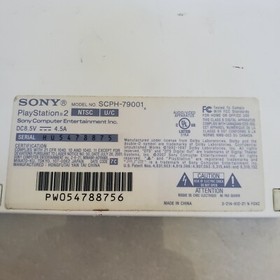 Sony PlayStation 2 ps2 slim ceramic white limited  Console Only READ