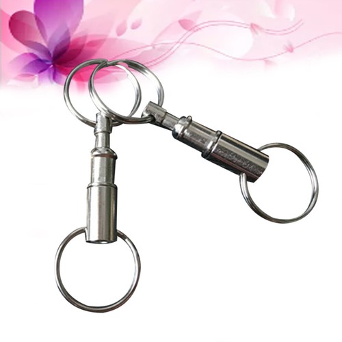 10 Pcs Dismountable Clasp DIY Keychain Metal Keychain Key Rings - Picture 6 of 12
