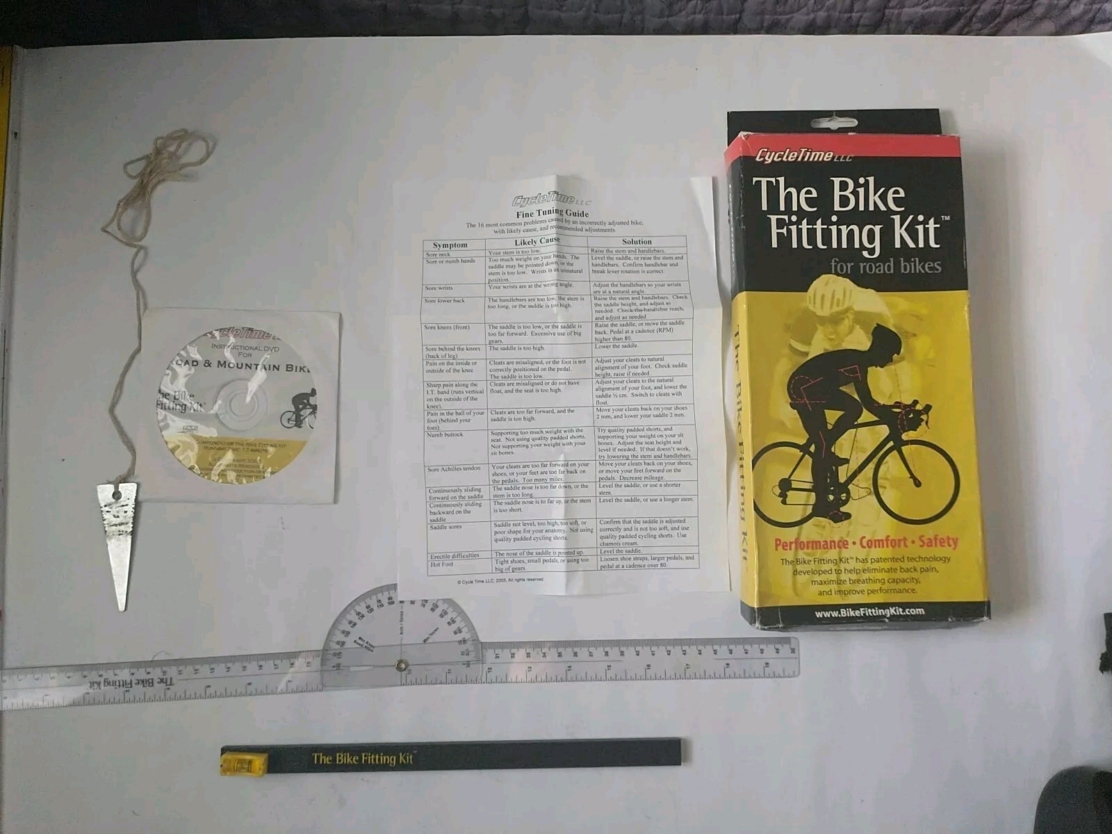 Knee Pain Bike Seat Too Low Bike Fit System The Bike Fitting Kit By