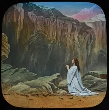 Magic Lantern Slide ANGELS EVER BRIGHT AND FAIR NO1 C1890 PHOTO VICTORIAN ACTORS