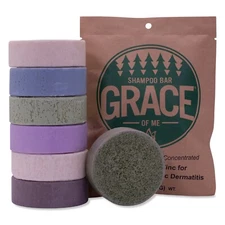 2% Pyrithione Zinc - Shampoo Bar with Shea Butter by Grace of Me (4 Oz)