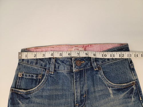 NWT LEVI Strauss Jeans Girl’s Sz 12 Reg Stretch Flare 517 Denim Vintage Blue - Picture 6 of 8