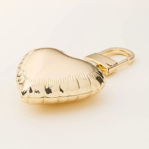 In Mano! Ciondolo borsa Kate Spade New York x bersaglio Mylar palloncino cuore oro - Foto 3 di 4