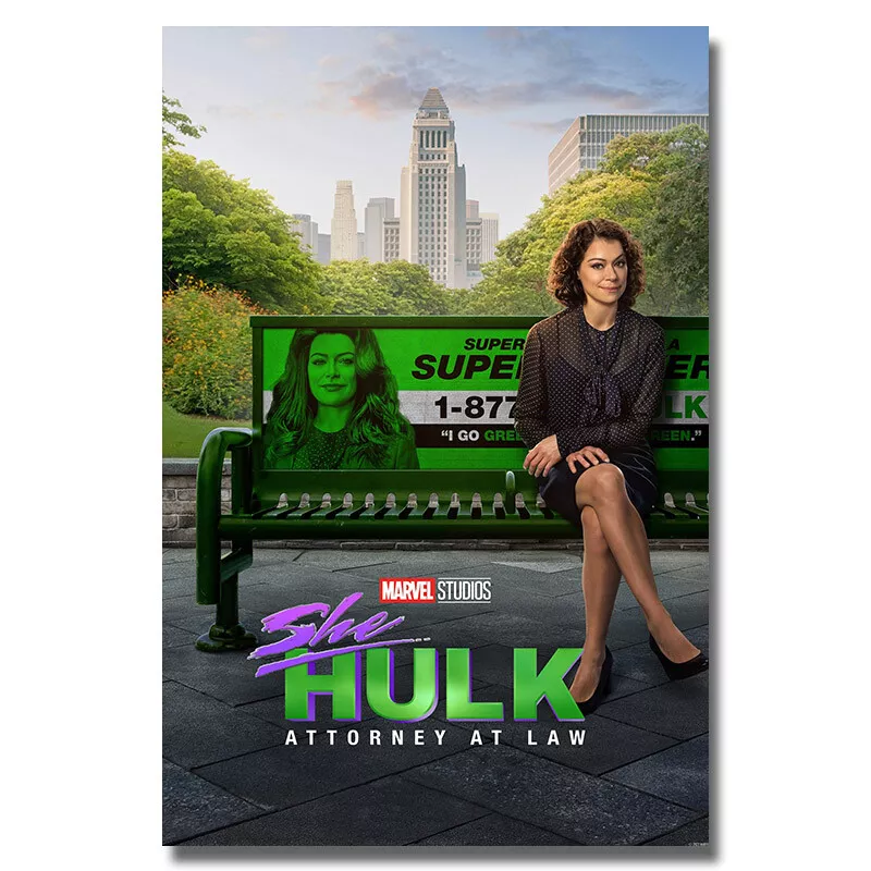 She-Hulk Movie Poster New Film Wall Art Picture Print 24x36inch