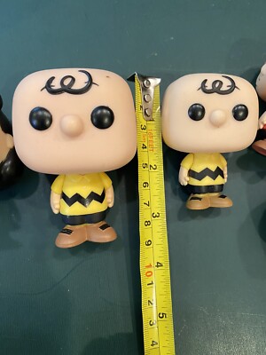 PEANUTS FUNKO POP! FiGURE 5 Piece Lot Lucy Charlie Brown Linus