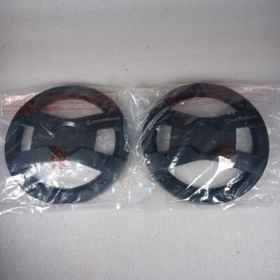 7'' Scosche Speaker Grill Covers  Round Pair of 2 NO SPEAKERS