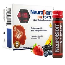NEUROBION - B12 FORTE - LIQUID DIETARY SUPPLEMENT - 10 VIALS