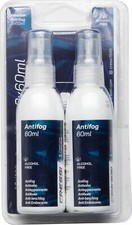Cressi Premium Anti Fog for Diving Masks/Swim Goggles, 2 x 60ml