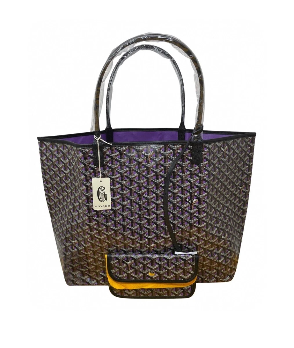 Purple Goyard Leather Canvas for Custom Furniture Fabric Sold by