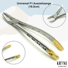 Extraktionszange F1 TC Zahnzange Oberkiefer Unterkiefer Molaren Dental Zange KFO